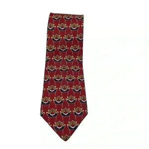 Fendi silk tie made in Italy